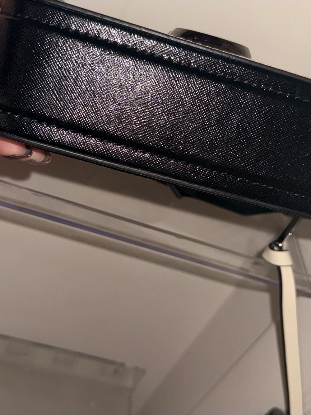 Marc Jacobs THE UTILITY Snapshot Crossbody Bag with Black Logo Strap PLUS Charm - Picture 9 of 12